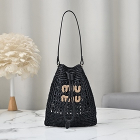 Черная тканая сумка Lucky Bag 5ND016 N