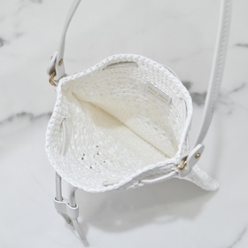 Белая тканая сумка Lucky Bag Woven Han