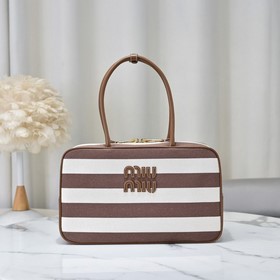 5BB117 Brown Stripe, новый холщовый по