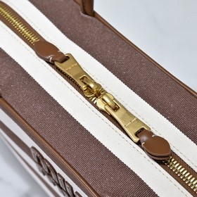 5BB117 Brown Stripe, новый холщовый по