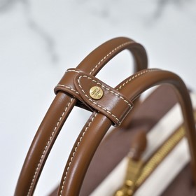 5BB117 Brown Stripe, новый холщовый по
