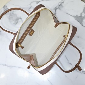 5BB117 Brown Stripe, новый холщовый по