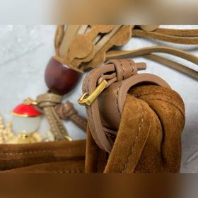 26SS Сумка-кулон из замши, ограниченна