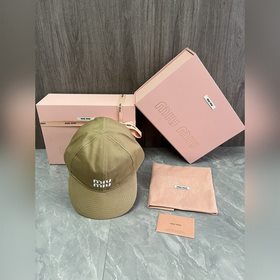MiUMIU Новая бейсболка Без костяного к