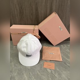 MiUMIU Новая бейсболка Дизайн без кост