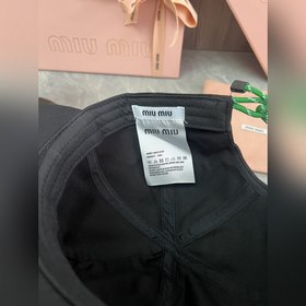 MiUMIU Новая бейсболка Без костяного к