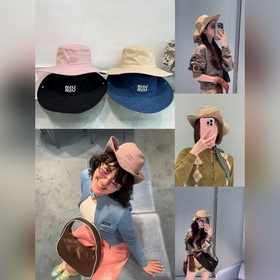 Кепка Miu Canvas Fishermans Hat Индиви