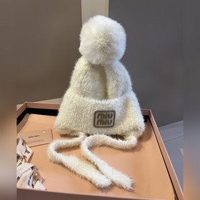 Miu Новая шапка, защищающая уши от хол