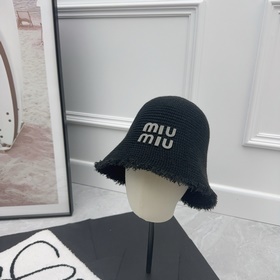 Miumiu  Новинка Шляпа-котел с бахр