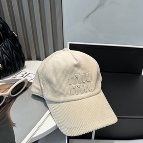 Кепка Miu Limited Edition из вельвета,