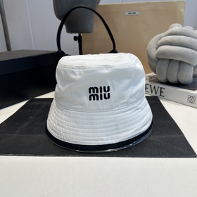 Miu 26SS Новая рыбацкая шляпа из канва