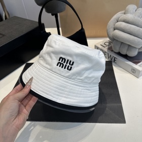 Miu 26SS Новая рыбацкая шляпа из канва