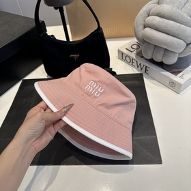 Miu 26SS Новая рыбацкая шляпа из канва
