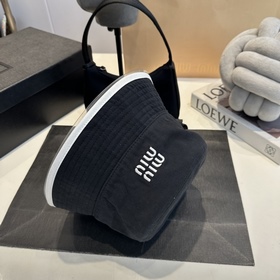 Miu 26SS Новая рыбацкая шляпа из канва