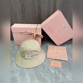 Оригинальная рыбацкая шляпа MIUMIU цве