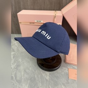Аутентичная бейсболка MIUMIU цвета мак