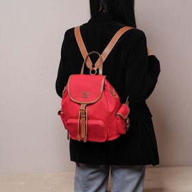 Доставка рюкзака MIUMIU Новинка： рюк