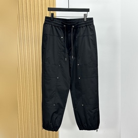 Брюки Moncler свободного кроя с отворо