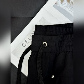 Брюки Moncler свободного кроя с отворо