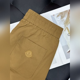 Брюки Moncler свободного кроя с отворо