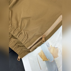 Брюки Moncler свободного кроя с отворо