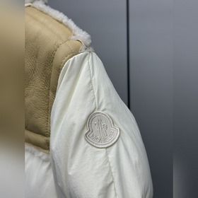 Moncler Jotty Кожано-меховая пуховая к