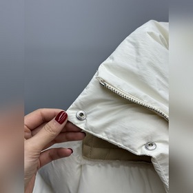 Moncler Jotty Кожано-меховая пуховая к