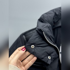 Moncler Jotty Кожано-меховая пуховая к