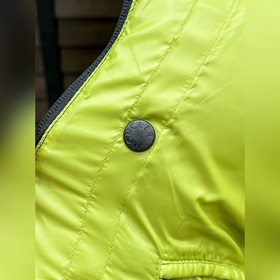 Пуховик Moncler — синие и зеленые пухо