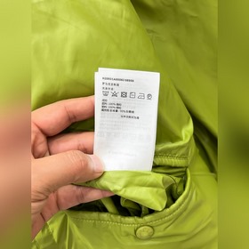 Пуховик Moncler — синие и зеленые пухо
