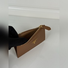 Карман для карт PRADA из тонкой оленье