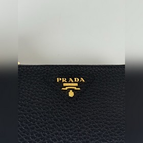 Карман для карт PRADA из тонкой оленье