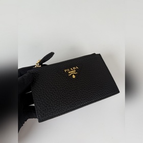 Карман для карт PRADA из тонкой оленье