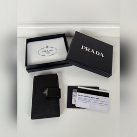 Картодержатель PRADA Cross-Patina, уни