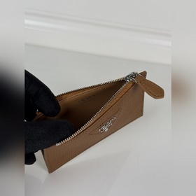 Карман для карт PRADA из тонкой оленье