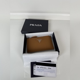 Карман для карт PRADA из тонкой оленье