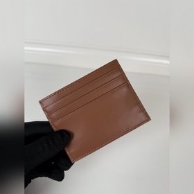 Компактный держатель для карт из натур