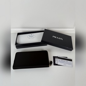PRADA Нейлоновая ткань + кожа бычка, к