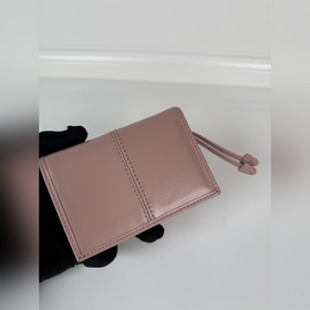 Короткий кошелек PRADA с застежкой-кно