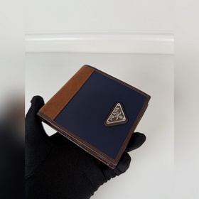 Короткий кошелек PRADA из нейлоновой т