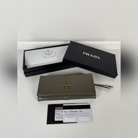 Женский кошелек PRADA с клапаном, моде