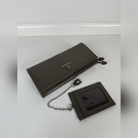 Женский кошелек PRADA с клапаном, моде