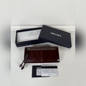 Женский кошелек PRADA с клапаном, моде