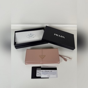 Женский кошелек PRADA с клапаном, моде
