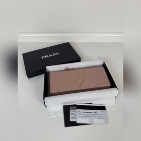 Женский кошелек PRADA с клапаном, моде