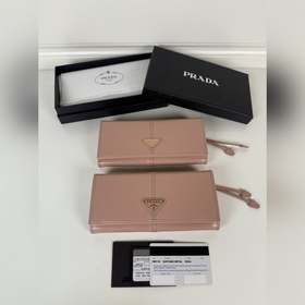 Женский кошелек PRADA с клапаном, моде