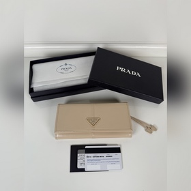 Женский кошелек PRADA с клапаном, моде