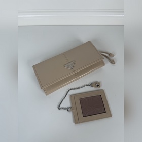 Женский кошелек PRADA с клапаном, моде
