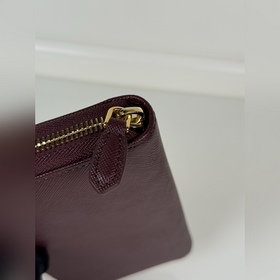 Кошелек PRADA с поперечным зерном и од