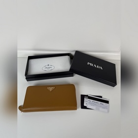 Кошелек PRADA с односторонней застежко